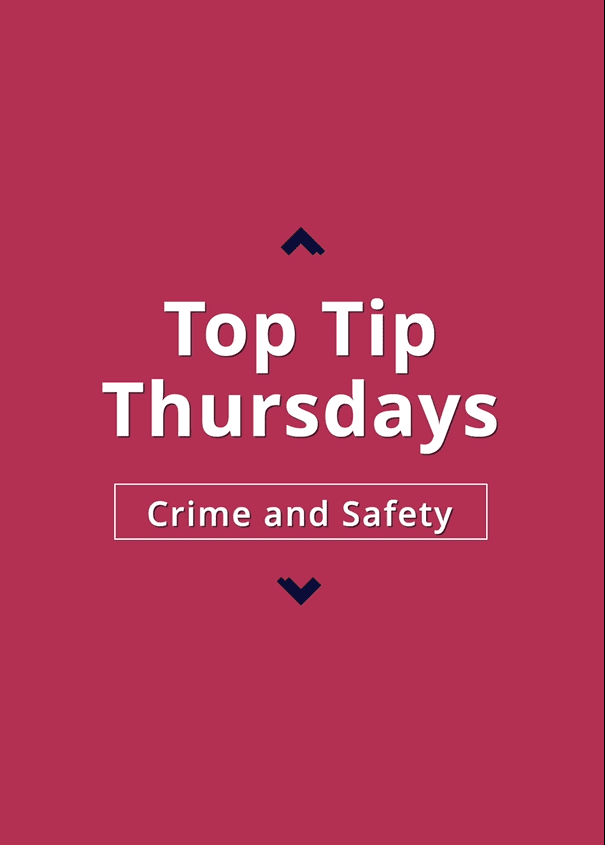 004 Top Tip Thursdays 25 - Crime Rate in an Area