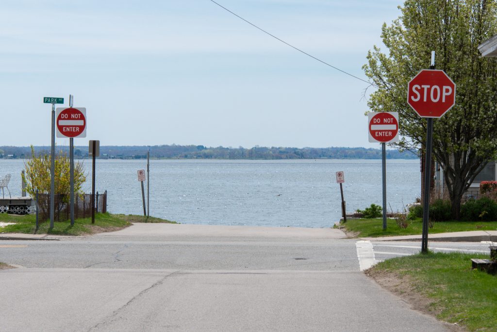 Boat Ramp at the end of the street