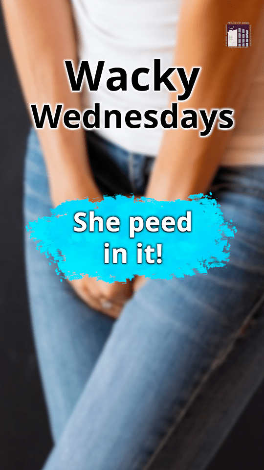 03 Wacky Wednesdays 58 -She peed in it