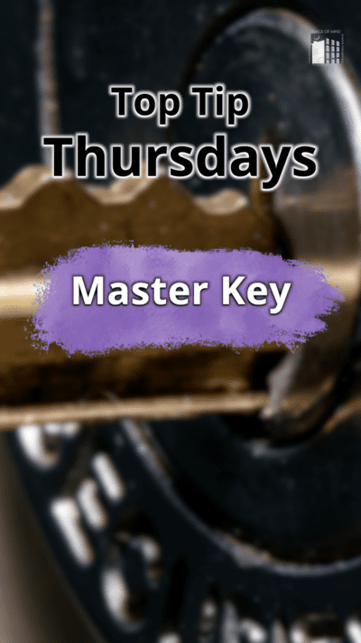 321 Top Tip Thursday 72 - Master